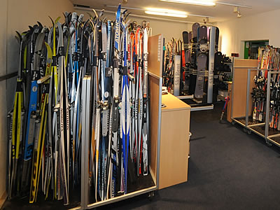 Ski Rent Langlauf Ski Verleih